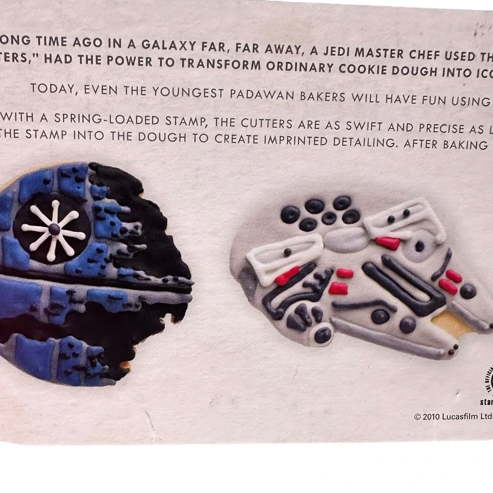 Williams-Sonoma Star Wars Cookie Cutters Set of 4 Like New‎